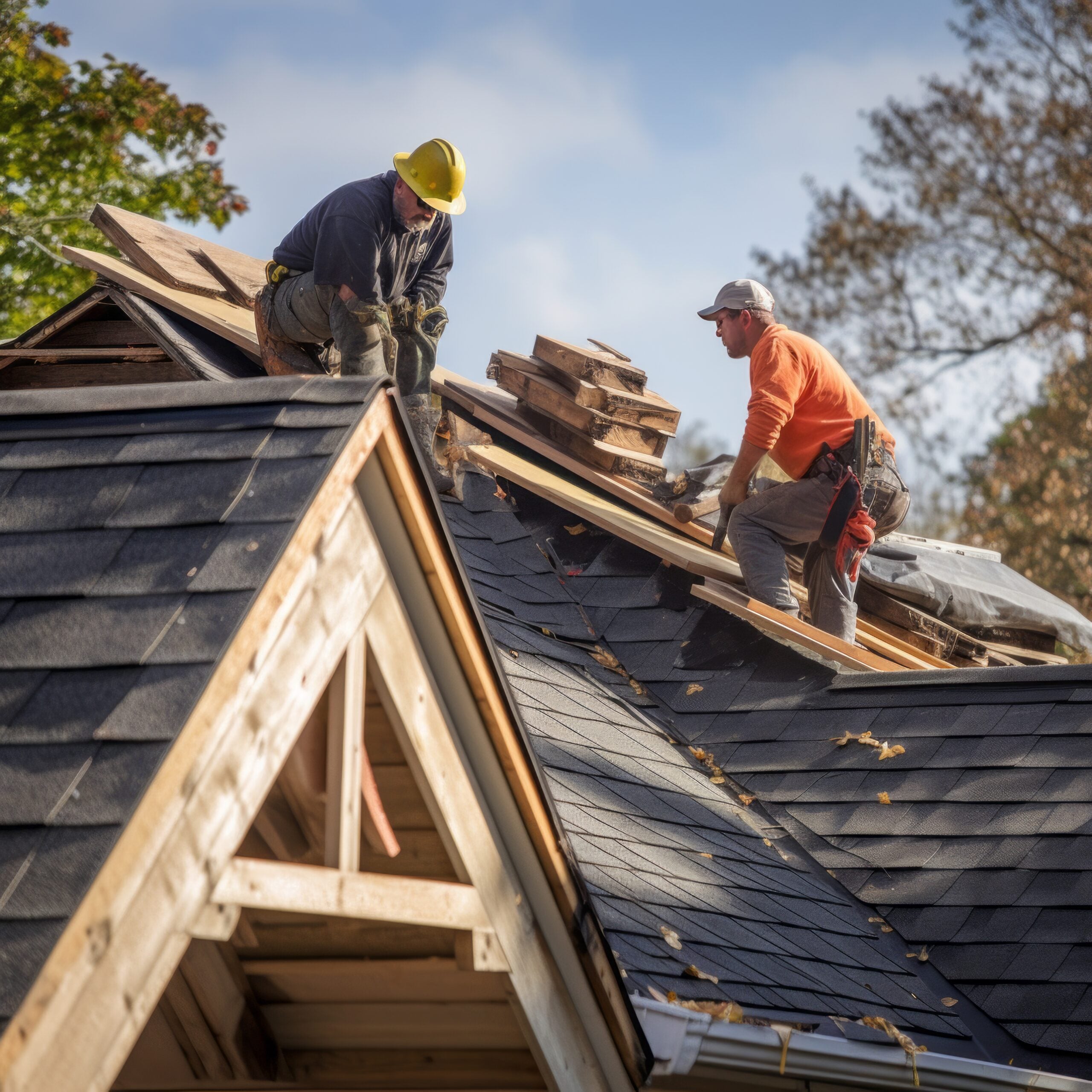 unveiling artistry roofers transforming home with shingles scaled
